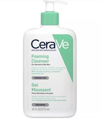 Cerave Foaming Cleanser Normal to Oily Skin 473ML