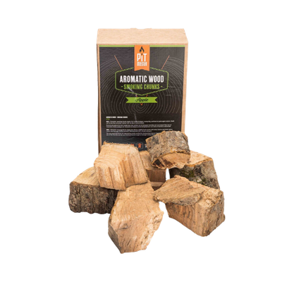 Pitmaster Trozos de madera para ahumar en Barbacoa – Diferentes sabores 1,2kg