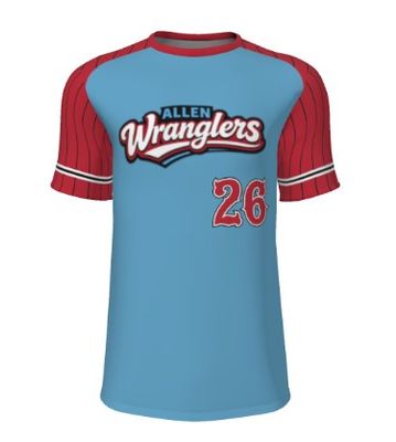 Allen Wranglers - Patterson - GAME JERSEY