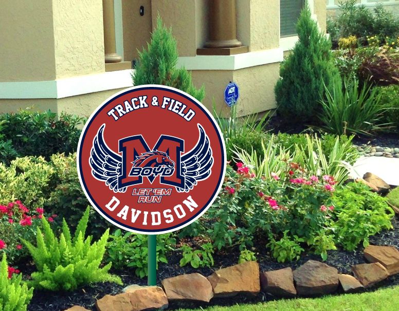 Boyd XC / T&amp;F - YARD SIGN