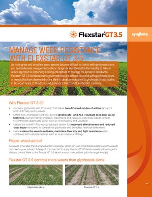 Flexstar GT 3.5 (Syngenta)