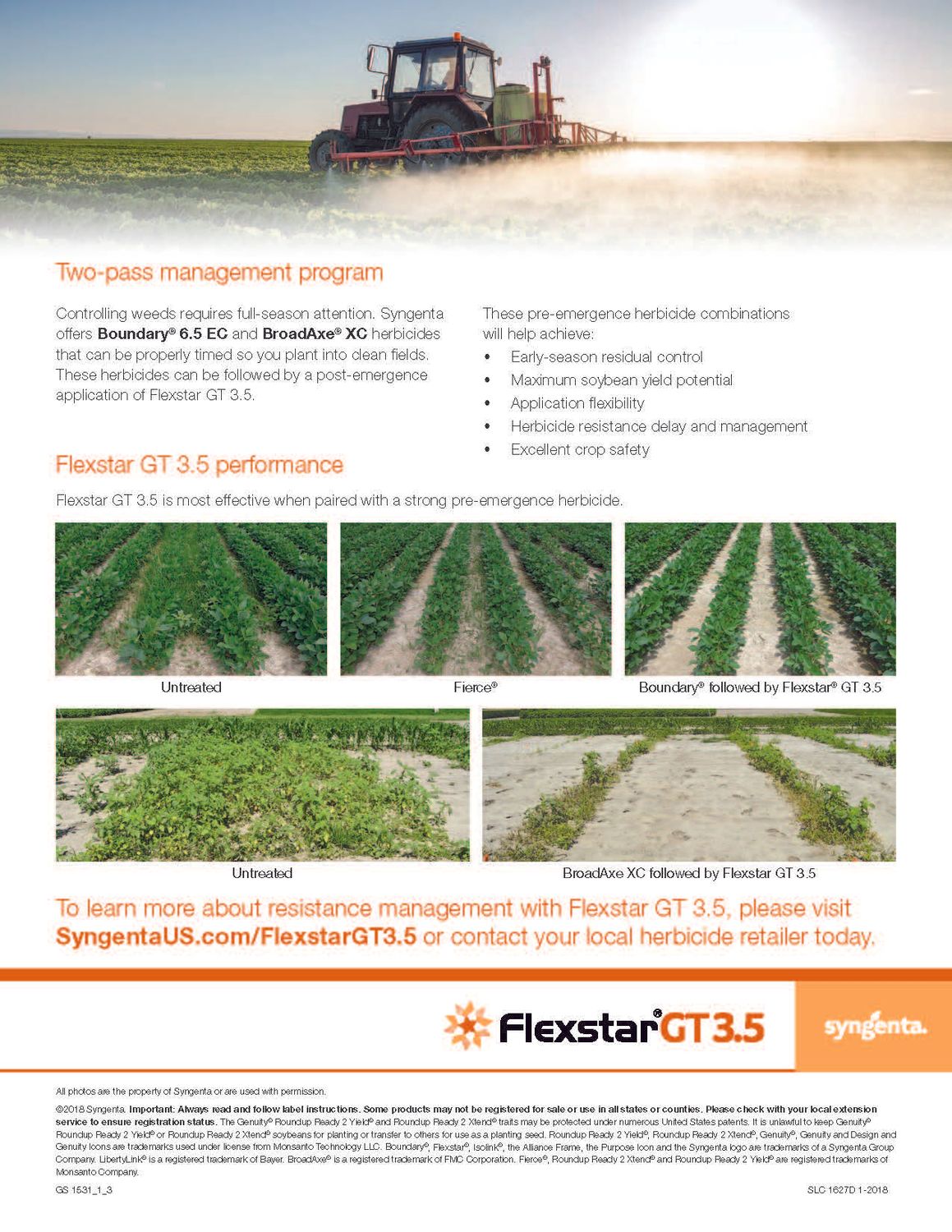 Flexstar GT 3.5 (Syngenta)
