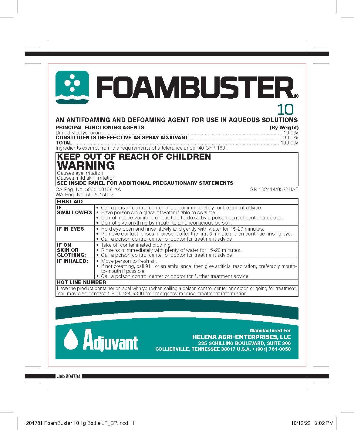 Foambuster 10 (Helena)