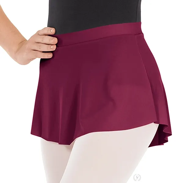 Eurotard Adult Pull On Mini Ballet Skirt M Burgundy