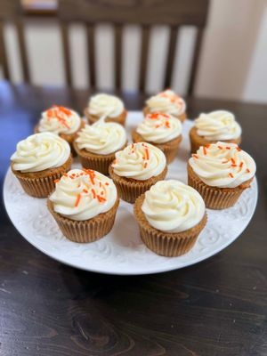 Carrot Cupcakes &amp; Cake Recipe