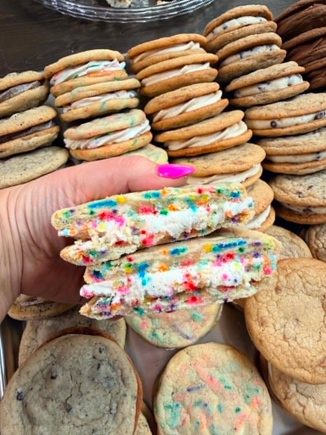 Funfetti Sandwich Cookie Recipe
