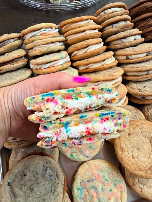 Funfetti Sandwich Cookie Recipe