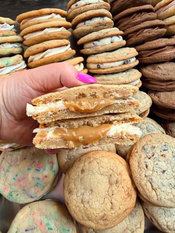 Salted Caramel Sandwich Cookie Recipe