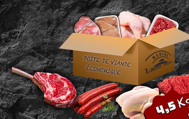 Boîte viande variée