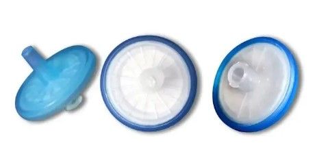 Nest Syringe Filter, 13mm Housing Diameter, 0.45um PVDF membrane, Sterile, Individually wrapped, 50/cs (380222)