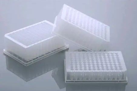 240 ul 384 well Deep Well Plates, V Bottom, Square Well, Non-Sterile, 5/pk, 50/cs