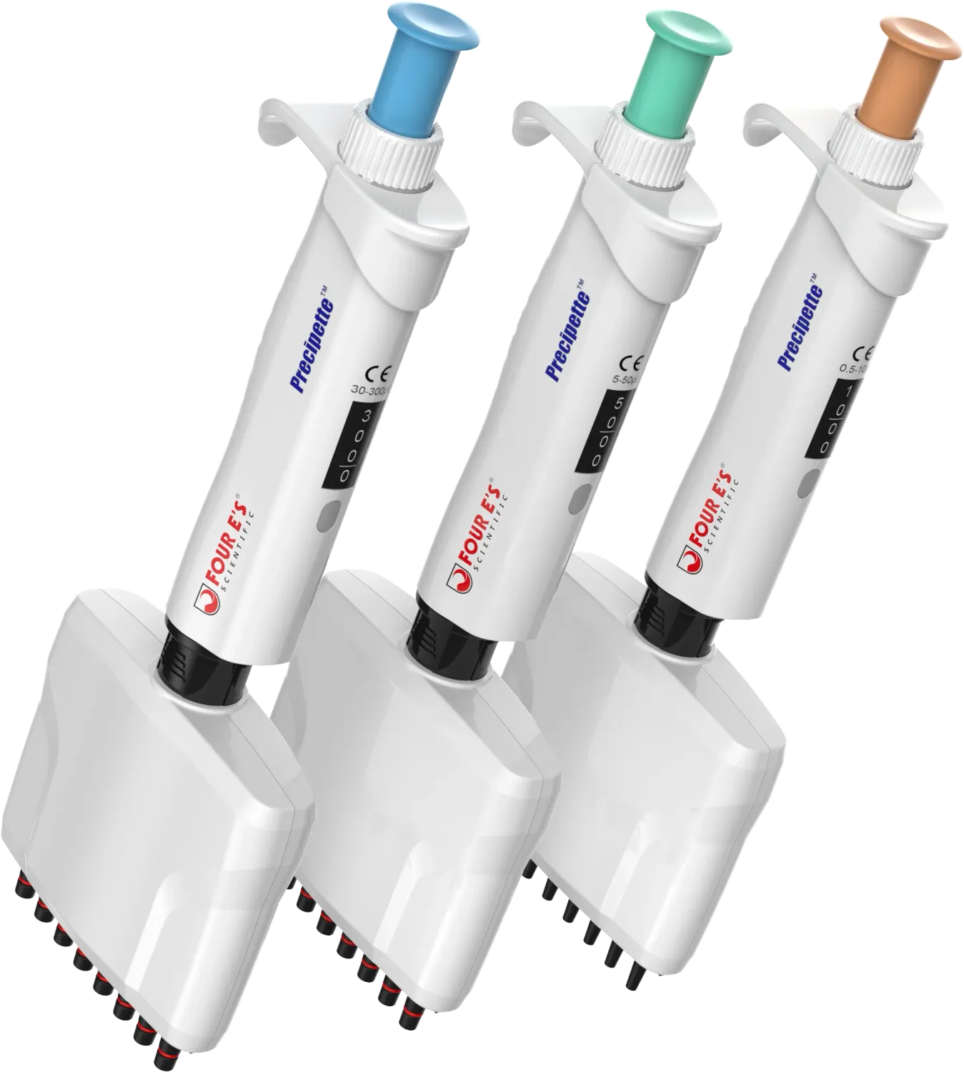 Precipette™ 8-Channel Adjustable Volume Pipette, 0.5-10ul, Each, FESMP010