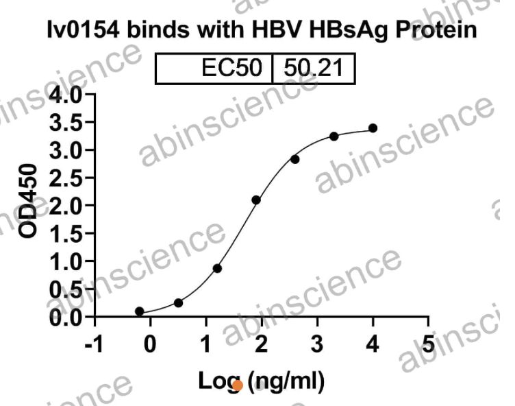 AbinScience InVivoMAb Anti-HBV-A S/L-HBsAg/L glycoprotein Antibody (Iv0154) (VK539030-1MG)