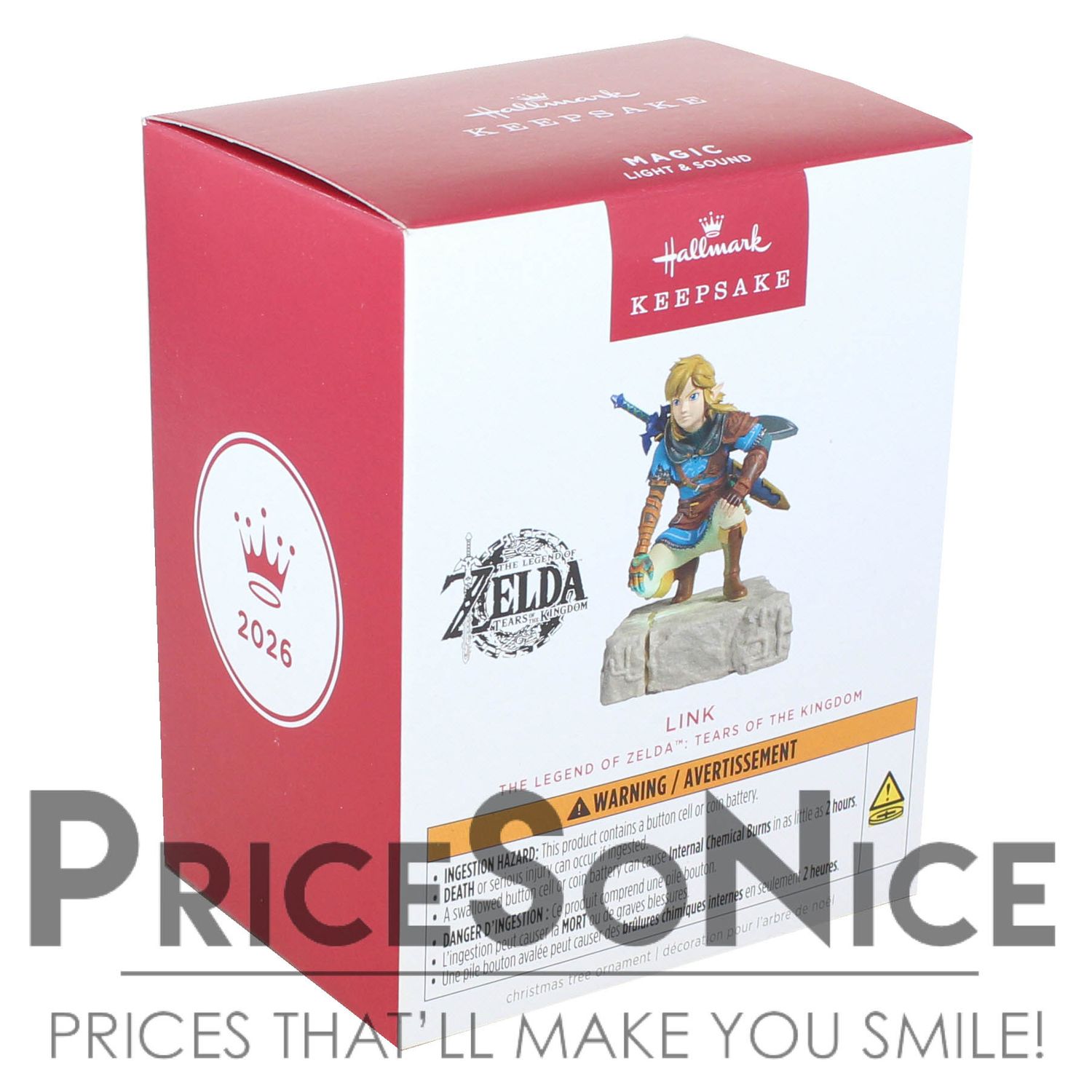 Hallmark Keepsake 2026 The Legend of Zelda: Tears of the Kingdom Link Ornament
