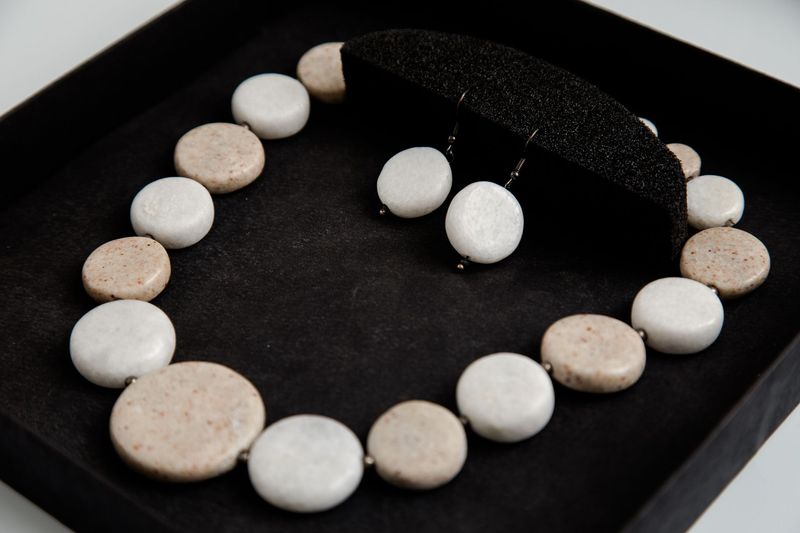 SET Kette + Ohrringe "Krastaler und Untersberger"