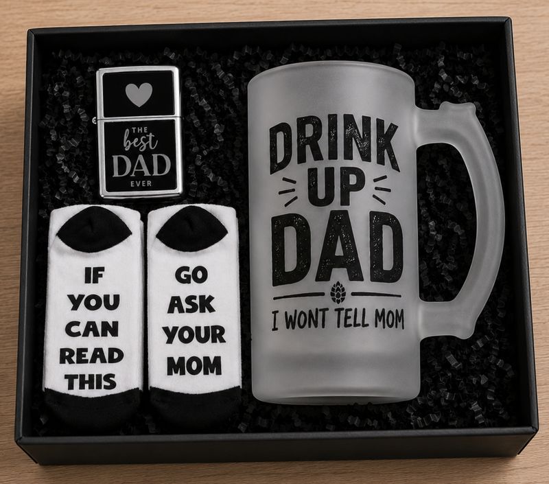 Drink Up Dad Gift Box