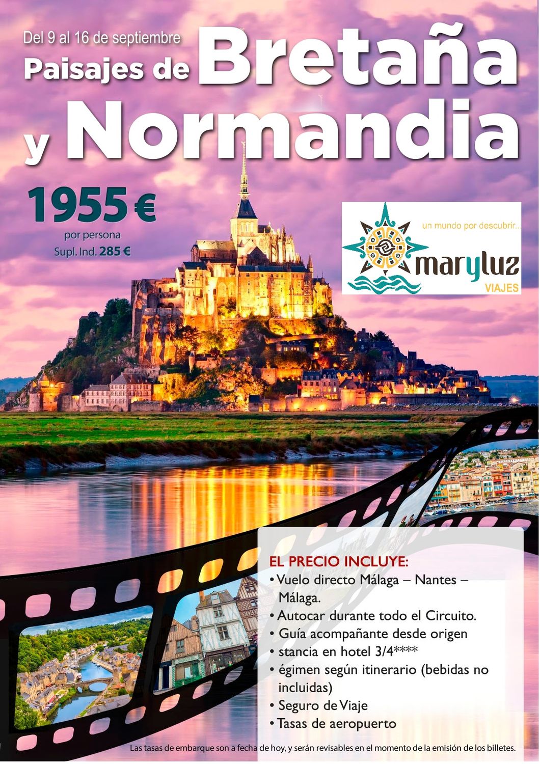 Paisajes de Bretaña y Normandía