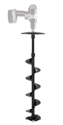 StrikeMaster Lazer 200 mm ice auger with drill adapter