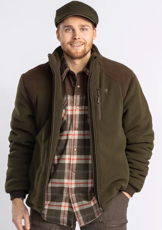Padded Windproof Fleece Jacket