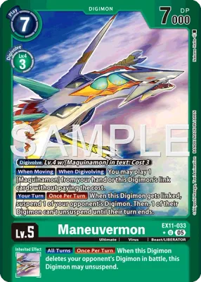 EX11-033 Maneuvermon, Limited Uncommon