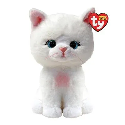 Ty Beanie Boo Amelia Cat White 15cm