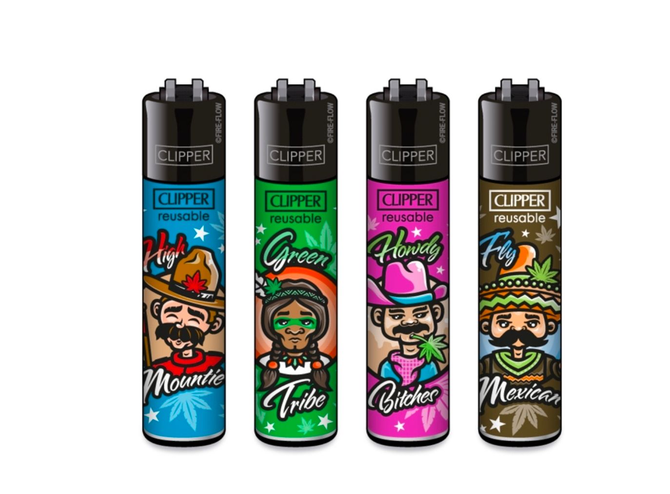 Clipper aansteker - 420 America - CP11 (4 stuks)