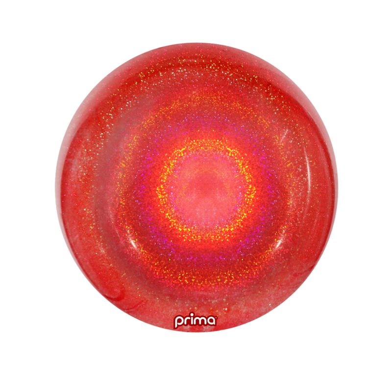 20 in Red Glitter Prima Sphere