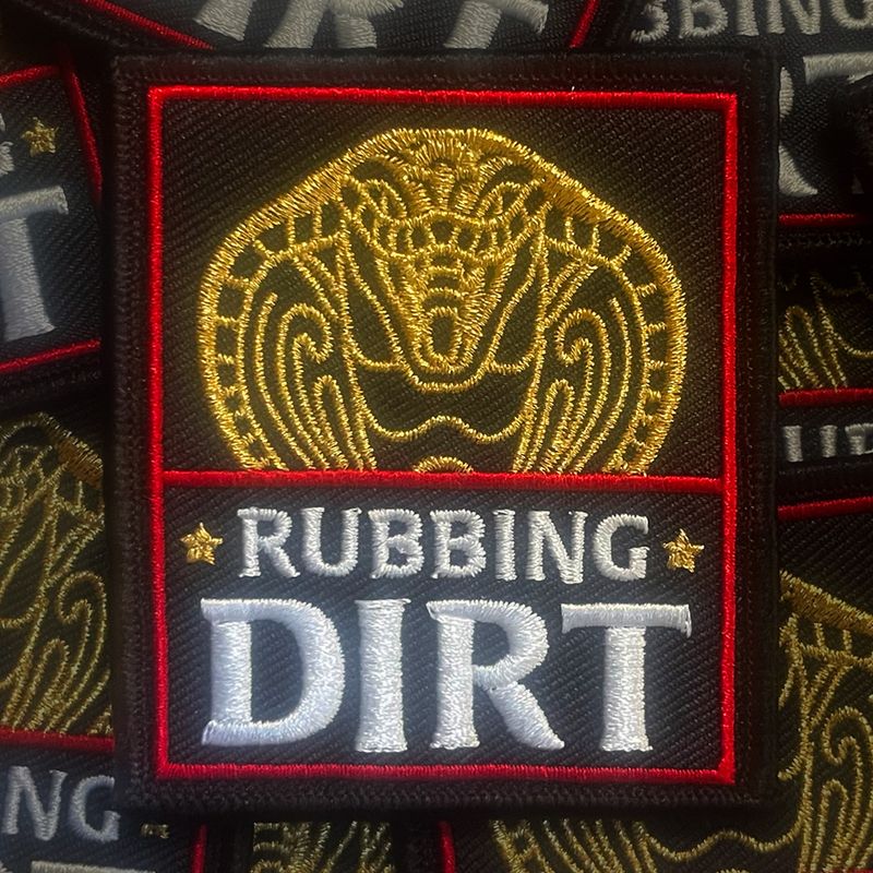 Rubbing Dirt Bag Patch