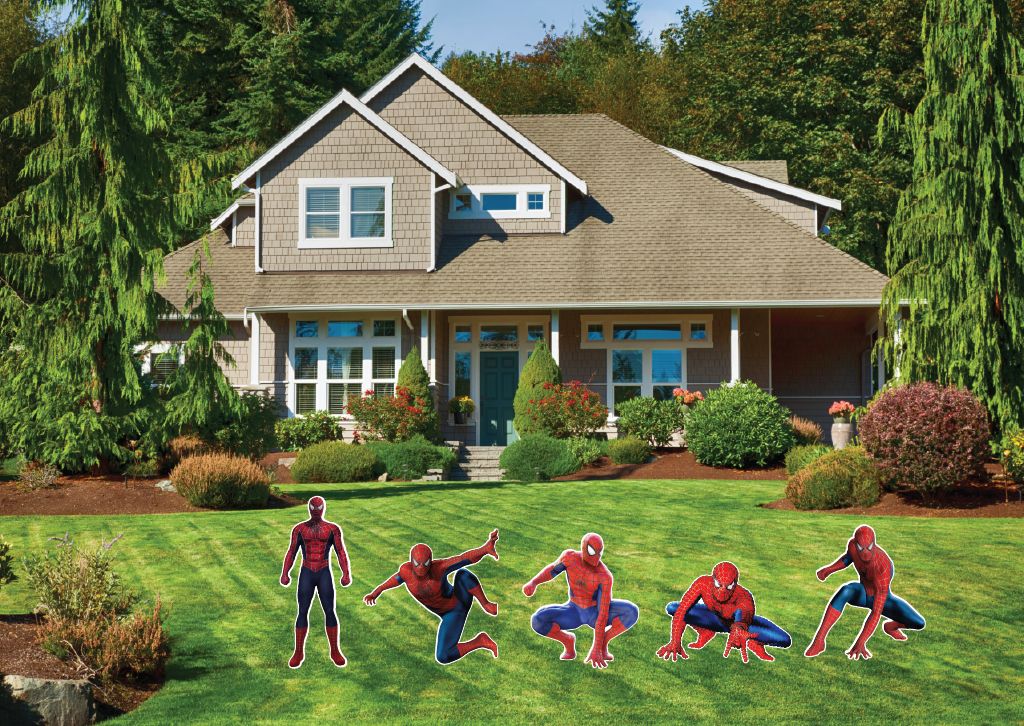 Amazing Spiderman Yard Sign