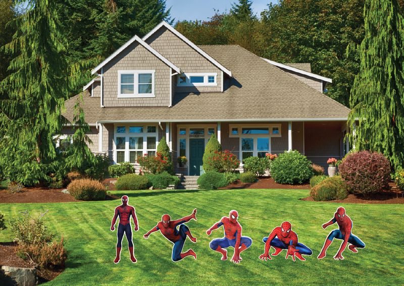 Amazing Spiderman Yard Sign