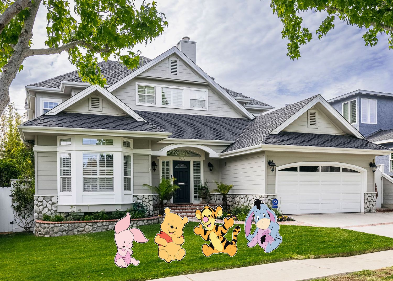 Baby Winnie the Pooh Yard Signs