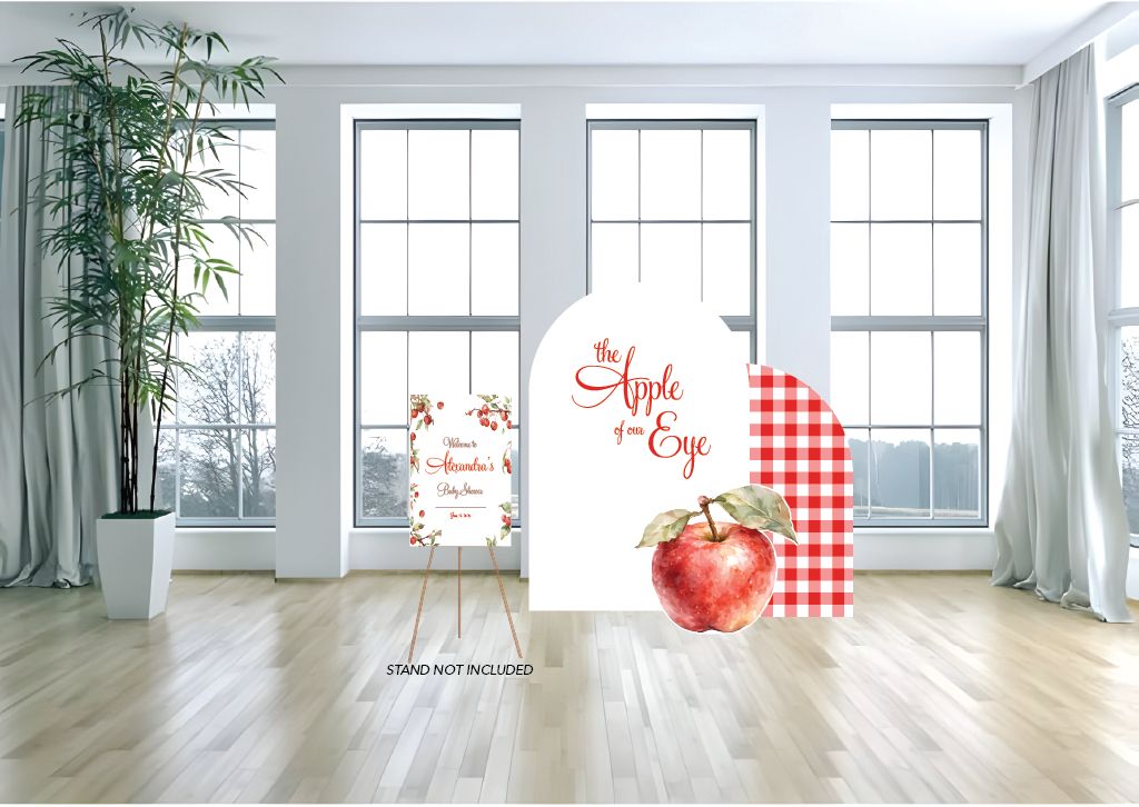 Apple of Our Eye Backdrop