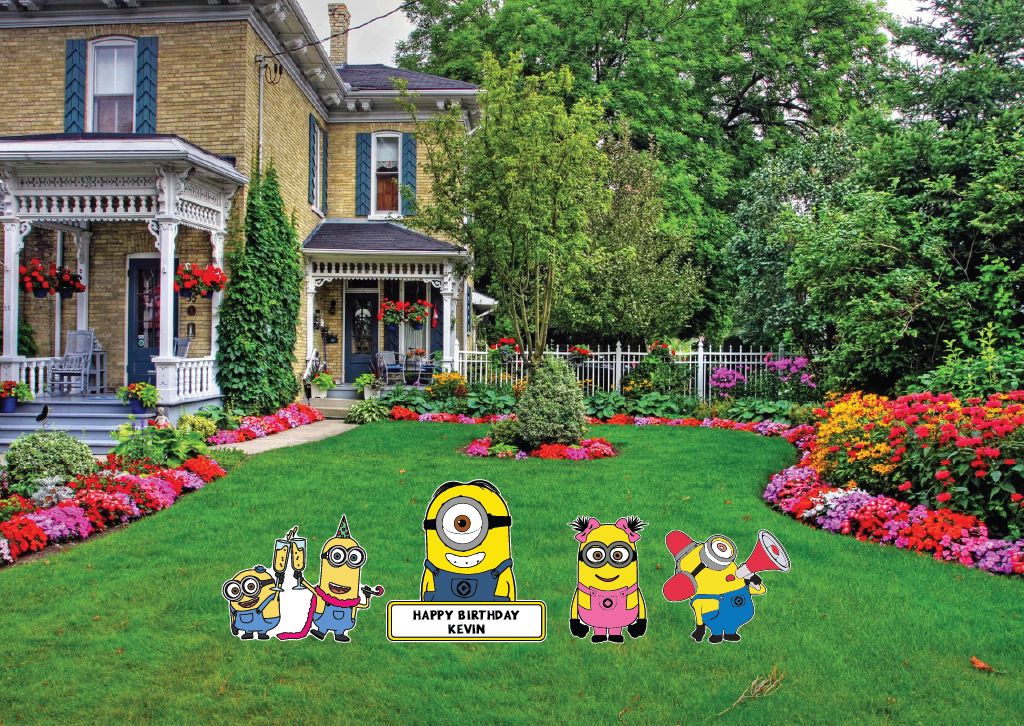 Minions Birthday Yard Signs