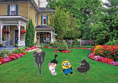Despicable Me Yard Signs