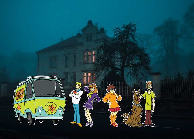 Scooby Doo &amp; the Gang Yard Sign