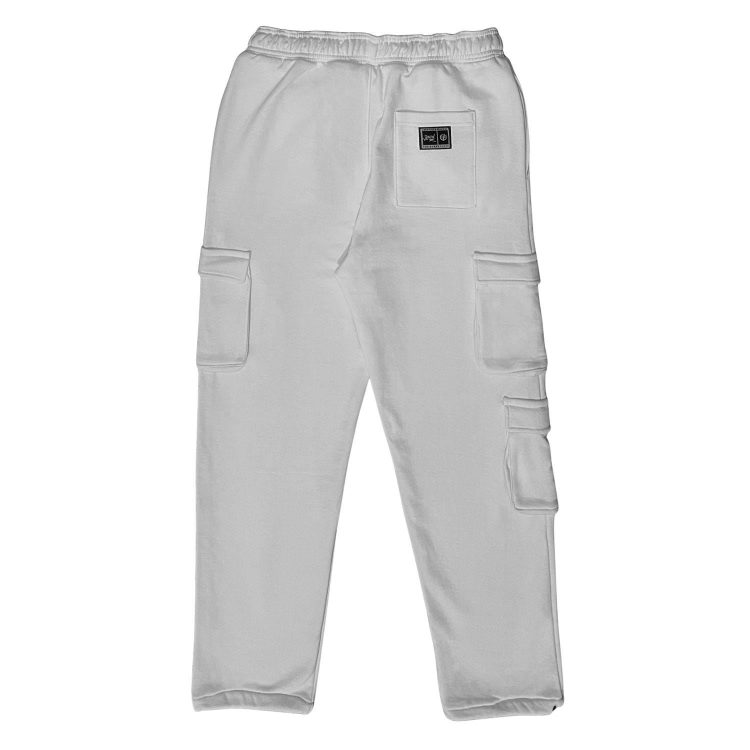 CALÇA CARGO MOLETOM JOHN ROGER - OFF WHITE