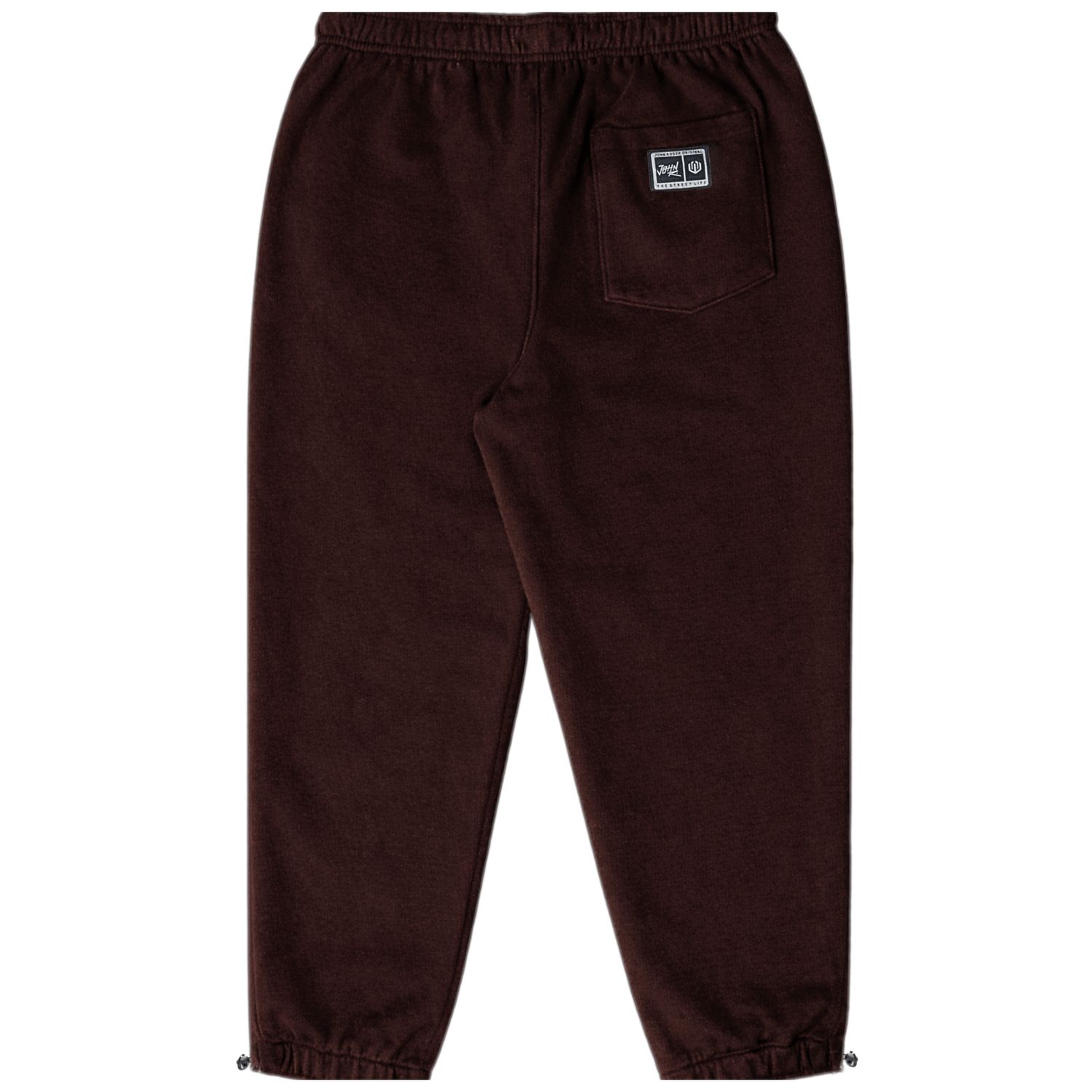 CALÇA RETA MOLETOM JOHN ROGER - MARROM