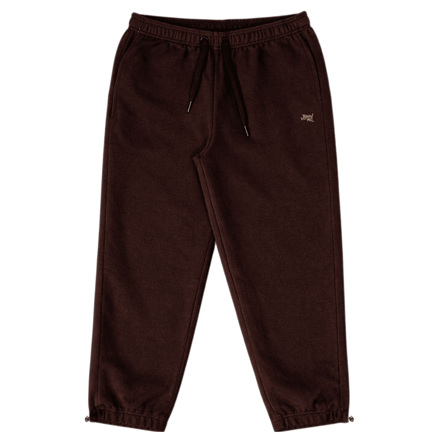 CALÇA RETA MOLETOM JOHN ROGER - MARROM