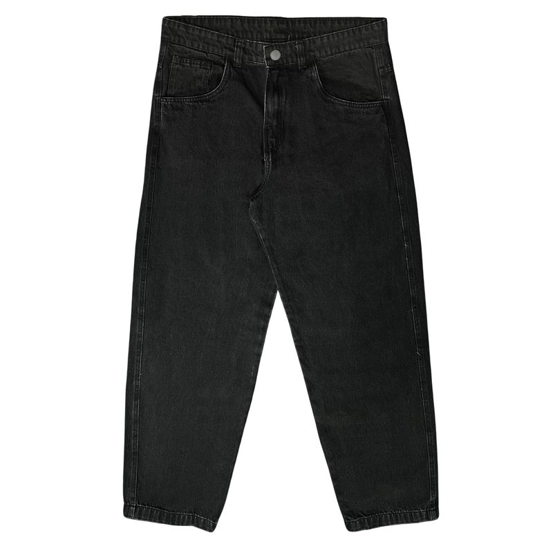 CALÇA JEANS STRAIGHT CÓZ JOHN ROGER - BLACK STONED