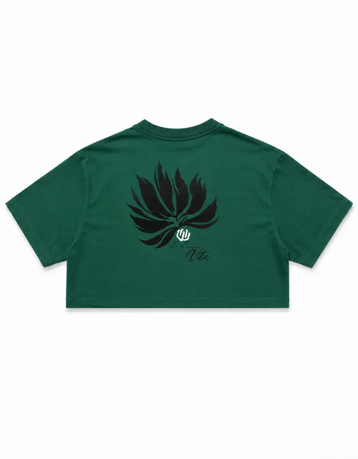 CROPPED OVERSIZED BASIC LIGHT JOHN ROGER LEAF - FLORESTA