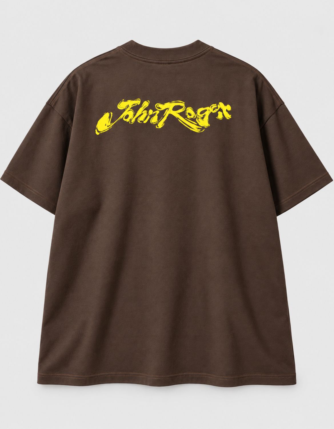 CAMISETA MALHÃO OVERSIZED JR BRUSHED - MARROM