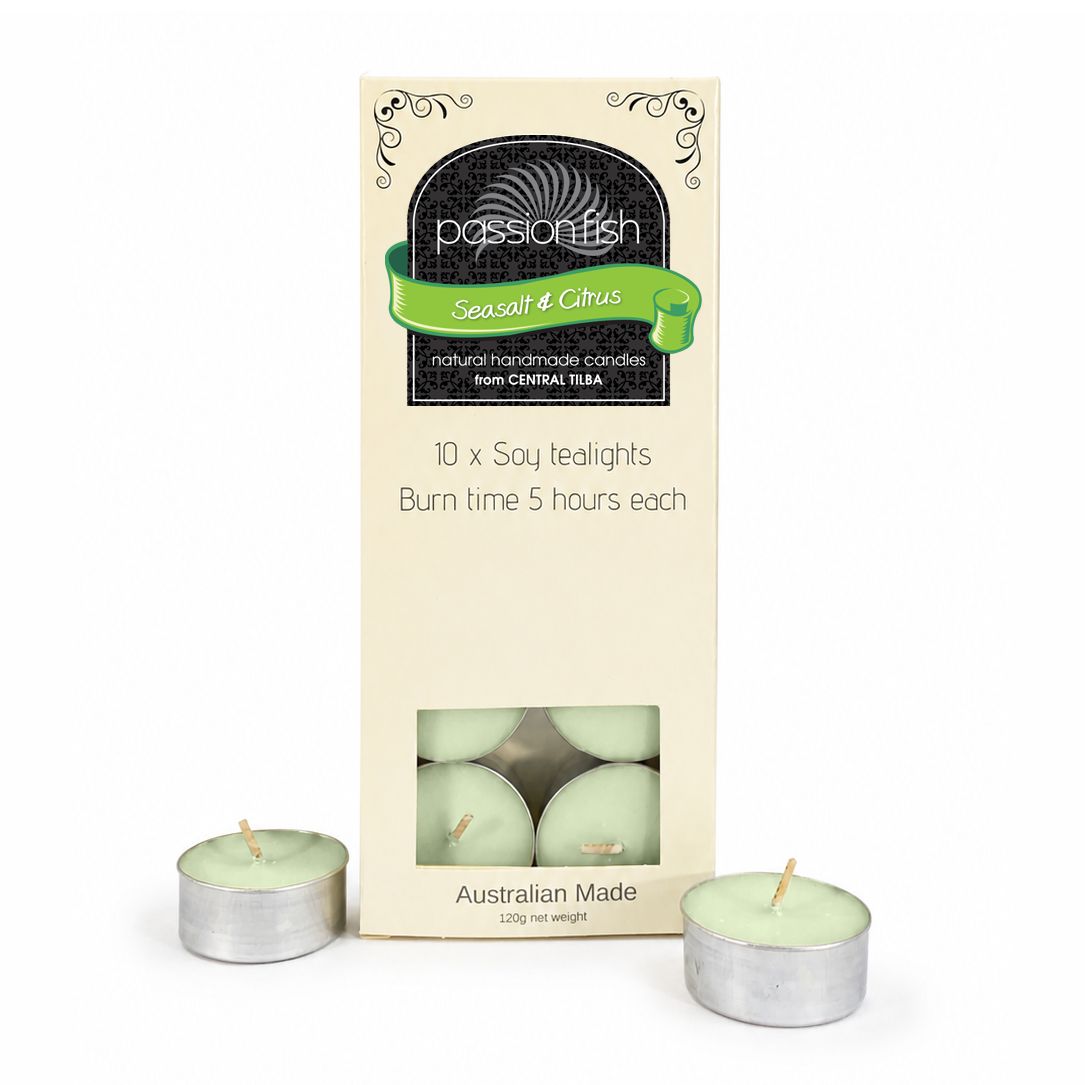 Seasalt Citrus Soy Tealights Seasalt Citrus Soy Tealights