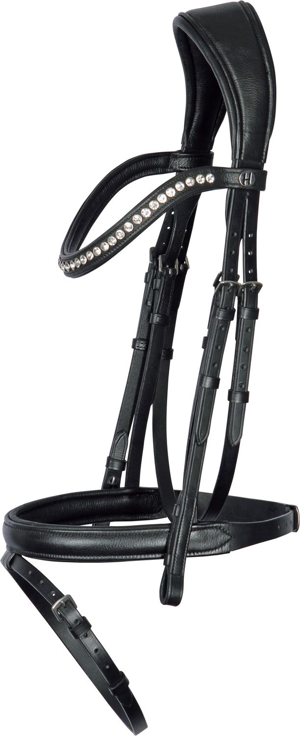 Hoofdstel Nero Zwart zilver