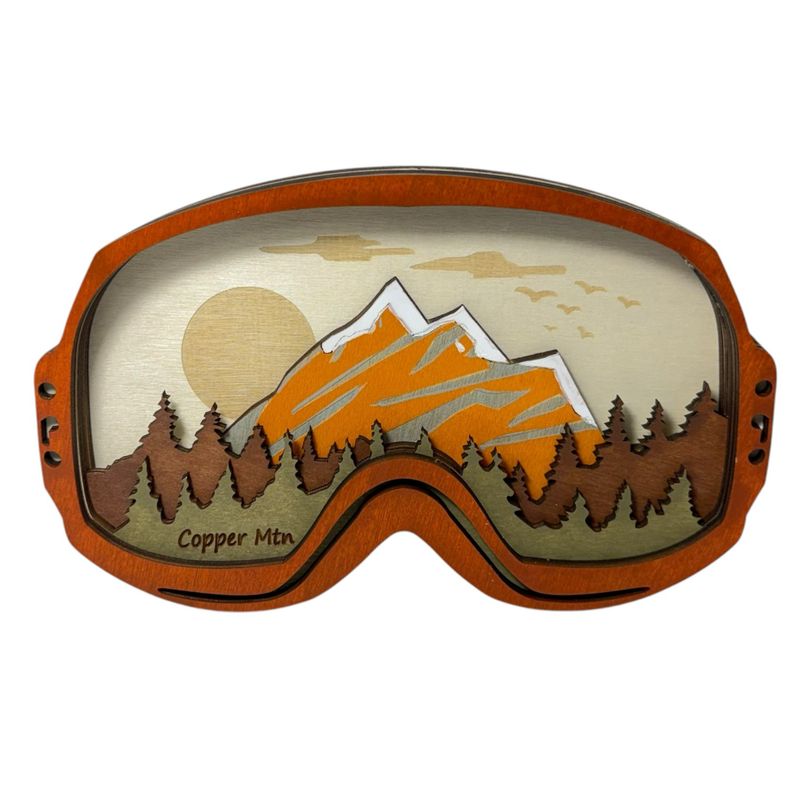 Ski Goggles Shelf Sitter