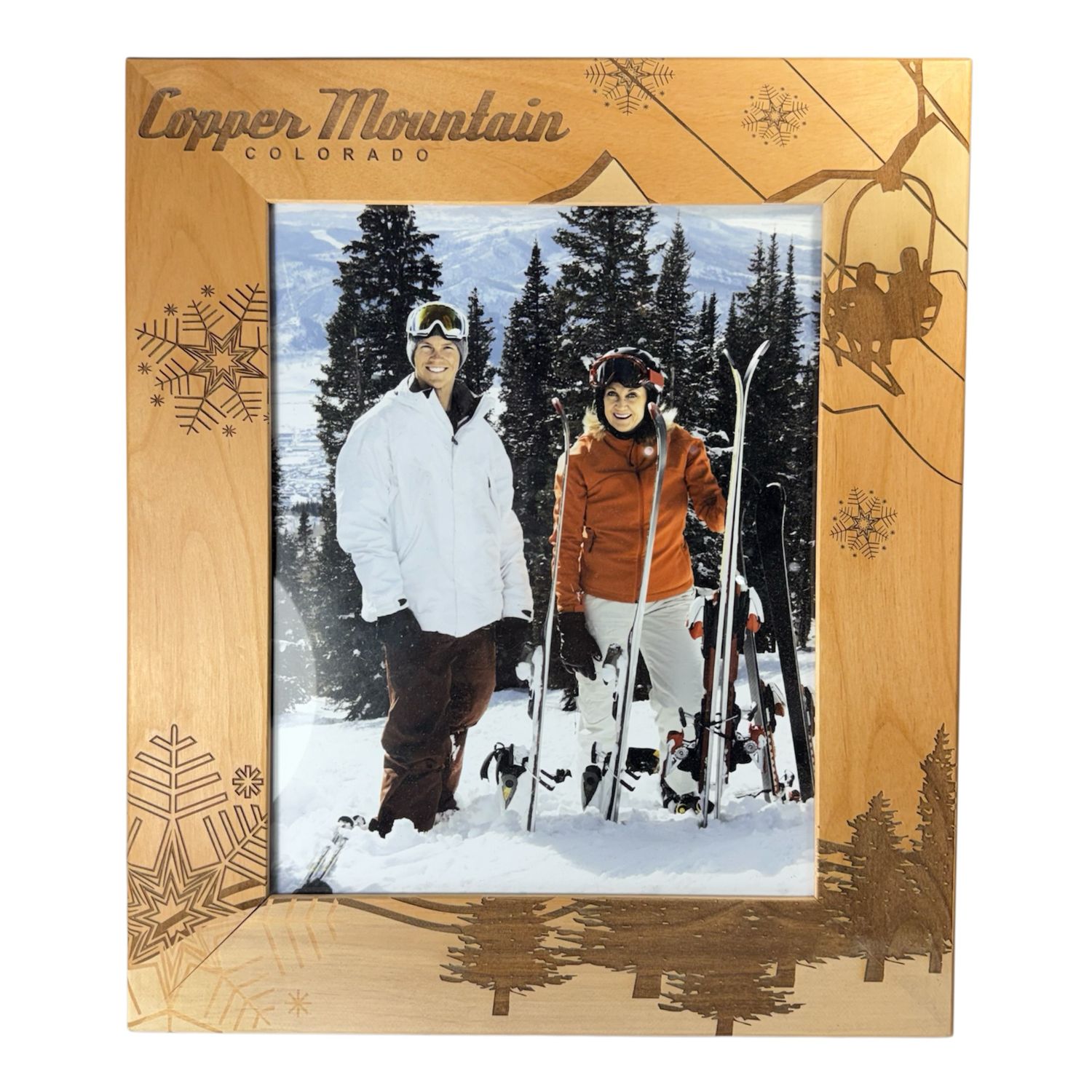 Ski Chairlift Frame 8x10 V