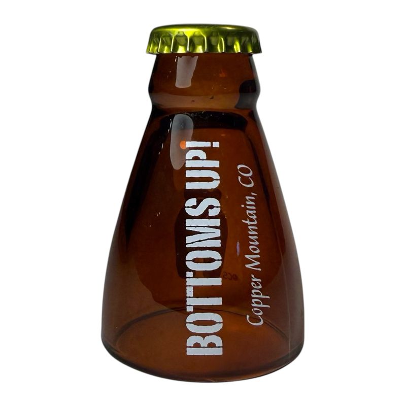 Beer Bottle Bottoms Up Bear Shot