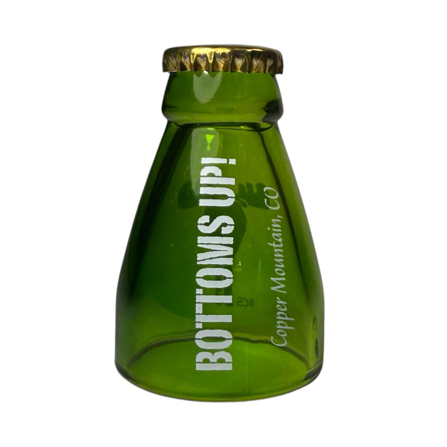 Beer Bottle Bottoms Up Moose Shot