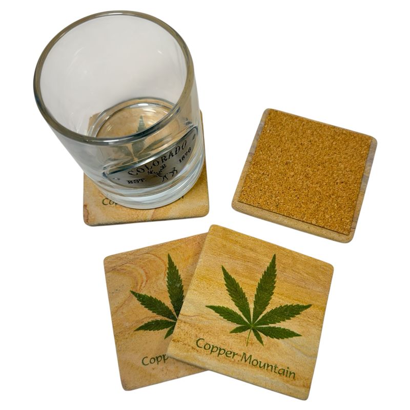 Marijuana Stone Coaster