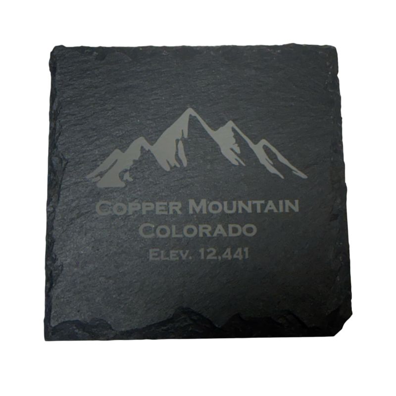 Slate Coaster Individual