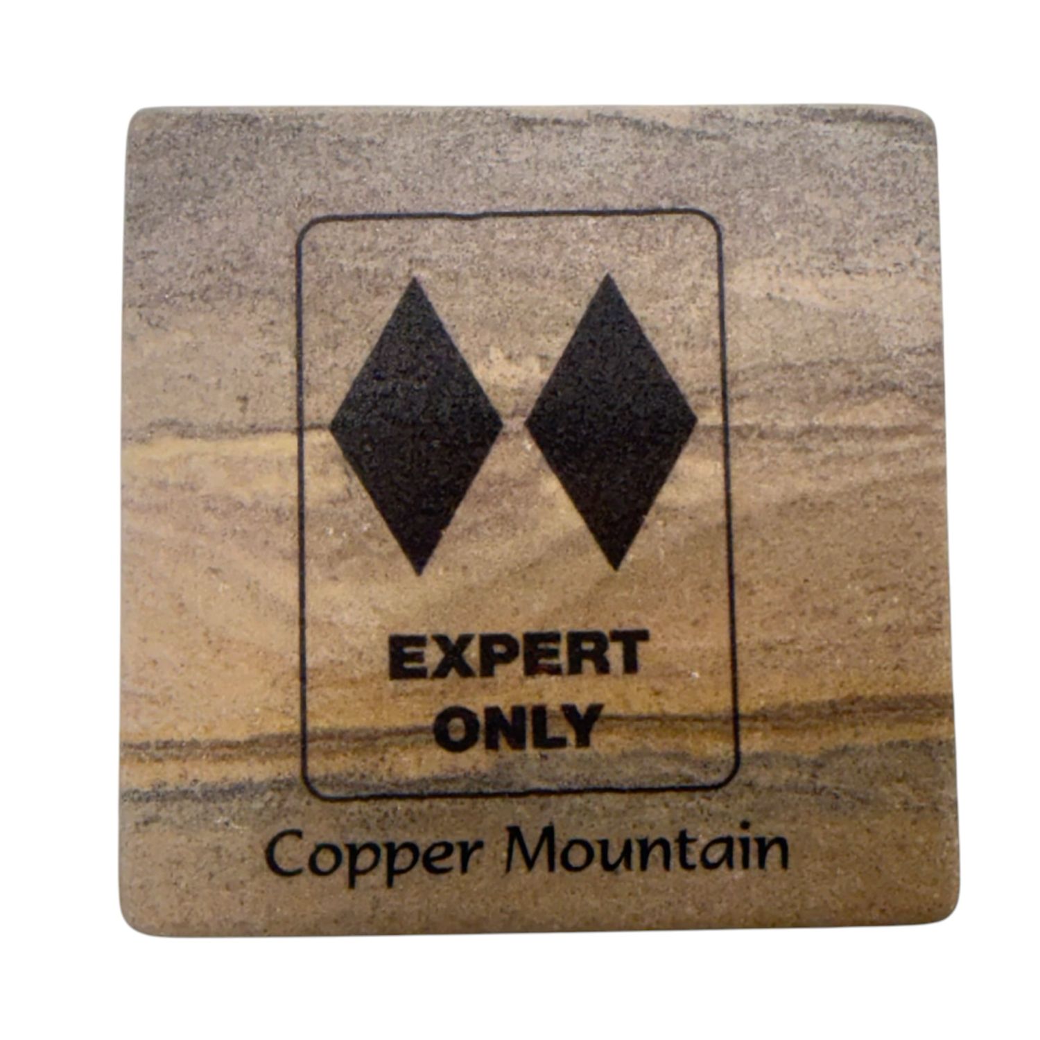 Expert Only Stone Coaster